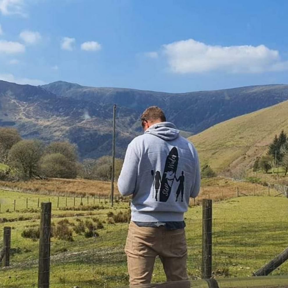 Eco Edition SUP Wales Hoodie - Grey