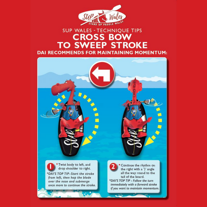 Cross Bow to Sweep Stroke