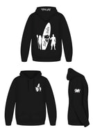 Iconic Edition SUP Wales Hoodie - Sustainable Black