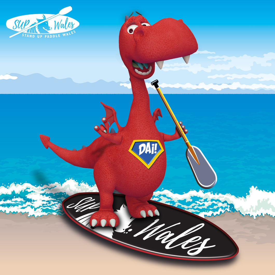 SUP Wales - Dai The Dragon Gift Voucher