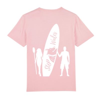Eco Edition SUP Wales T-Shirt - Rose Pink